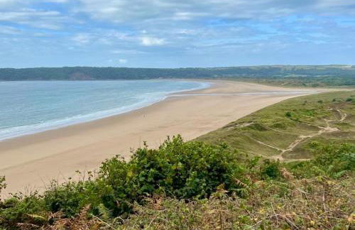 Stunning beach view apartment in Langland - Foto 24