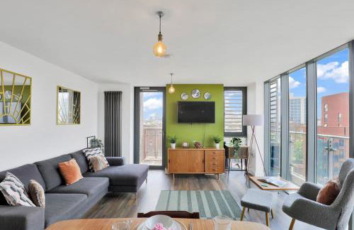 Canary Wharf Escape - Stylish 2BR - Canal Views & City Lights - Foto 1