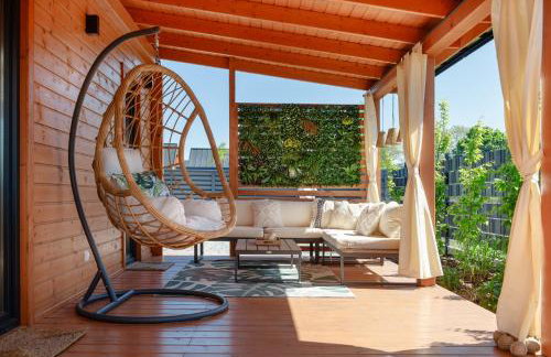 Całoroczny Domek Boho Lubniewice jezioro jacuzzi - Foto 70