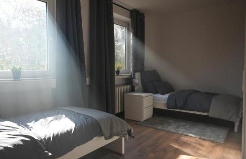 KS Stays Apartments - 2 Schlafzimmer mit 4 Einzelbetten in Bielefeld - Foto 9