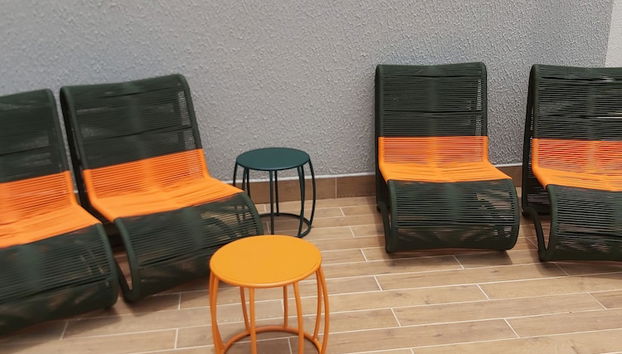 Sala de estar do lobby