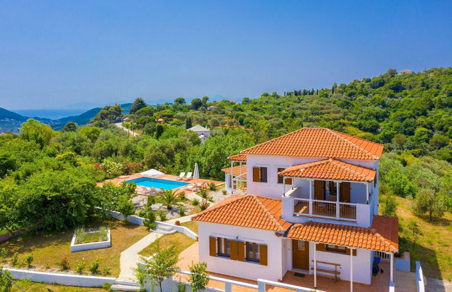 Villa Glafki Large Private Pool Sea Views A C Wifi - 2829 - Foto 38