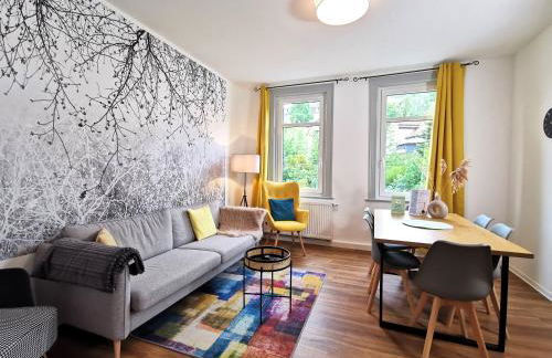 BohnApartments - Stadtblick Zechenhaus - Balkon - Parkplatz - WLAN - sehr ruhig - barrierearm - Foto 28