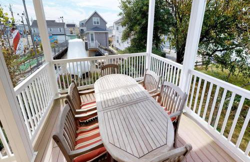 Roof-Top Deck With Ocean & Bay Views Single Family Beach Badges Private Yard Ping Pong And Pool Table Wifi 1 Block From Ocean 15 Blocks To Bay - Foto 21