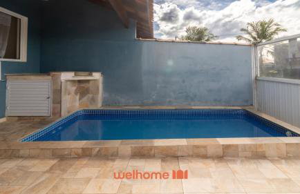 Casa em Itanhaem pe na areia com piscina - Foto 2