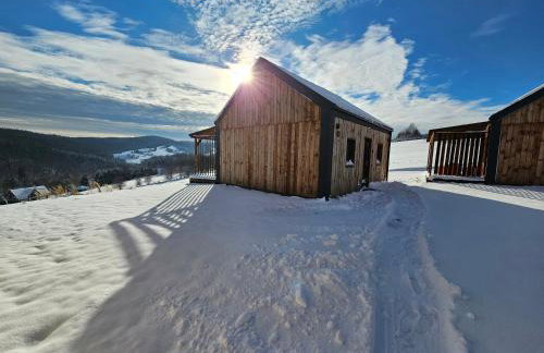Stodoły w Bieszczadzie domy z basenem i widokiem na góry - Photo 12