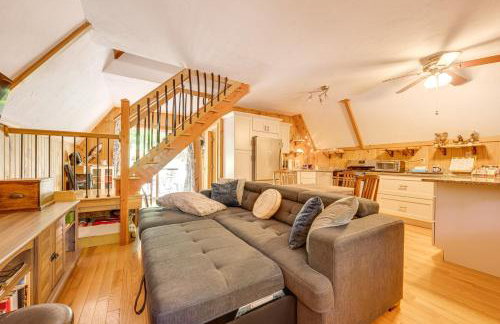 7 Mi to Ski Slopes! Cozy Madison Cabin with Fire Pit - Foto 9