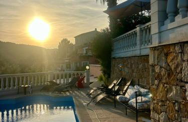 Villa soleil - Vue mer et montagne - Piscine privée, tennis, accès plage à pied - Foto 75