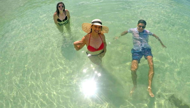 Bañándose en Xpicob