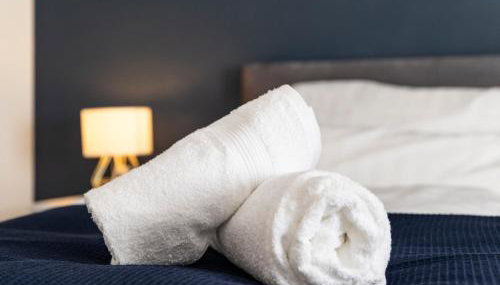 Arena in der Nähe - Tiefgarage - Balkon - Küche - Smart TV - Foto 5, towels