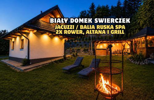 Biały Domek Świerczek - Jacuzzi, Balia Ruska SPA, Rowery, Altana i Grill w Słopnice - Foto 1