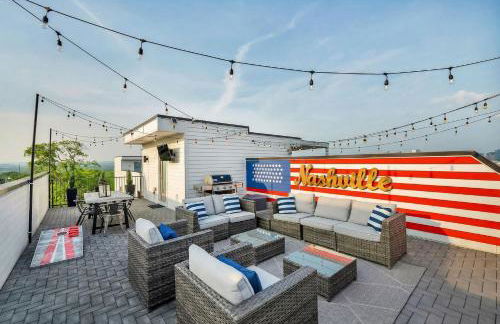 Rooftop Deck & Shuffleboard BBQ Near Downtown - Foto 40