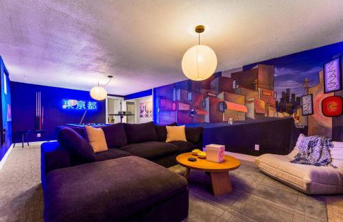 5BD Japanese-Themed w/ Hot Tub, Movie Room & Games - Foto 61