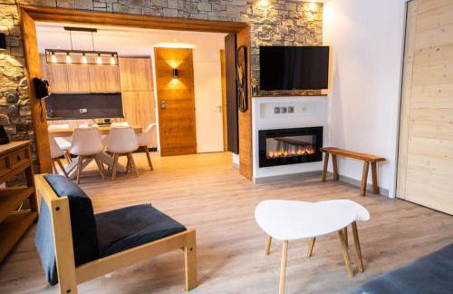 Superbe vue, accès skis aux pieds, très agréable - Foto 4