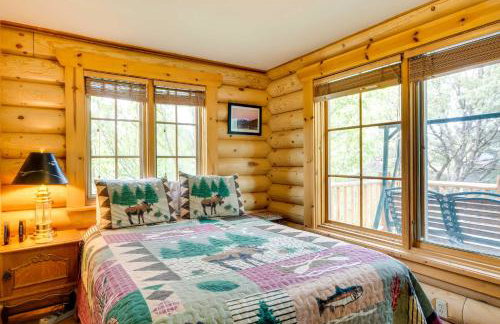 Lacys Log Cabin Alto Home with Mountain Views! - Foto 19