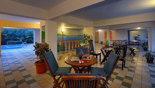 Zona de estar del vestíbulo