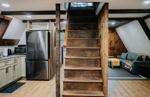 NEW! Cozy & Modern A-Frame in the woods w/HOT TUB - Photo 29