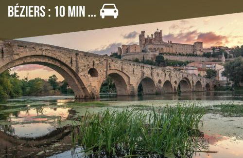 Villa contemporaine avec piscine chauffée proche des plages - Foto 38