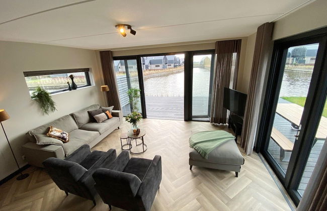 Modern Water Villa on the Frisian Water - Foto 9