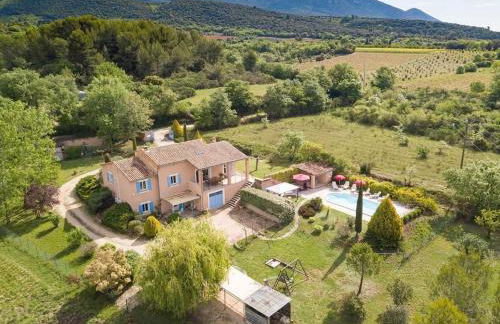 Le Mas du Miel d'Or, 12 pers, au coeur du Luberon, air-conditionné, piscine, propriété de 5000 m2 - Foto 2