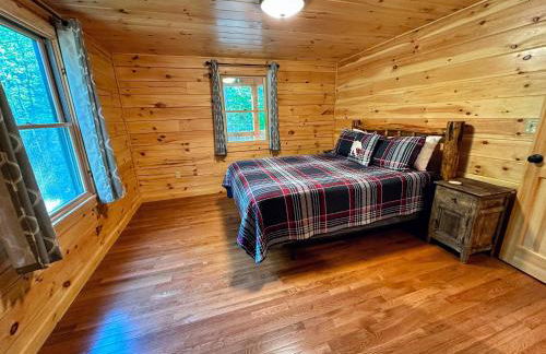 80PVR Log Home 20min to Bretton Woods AC Hot Tub wifi cable fireplace fire pit - Foto 17