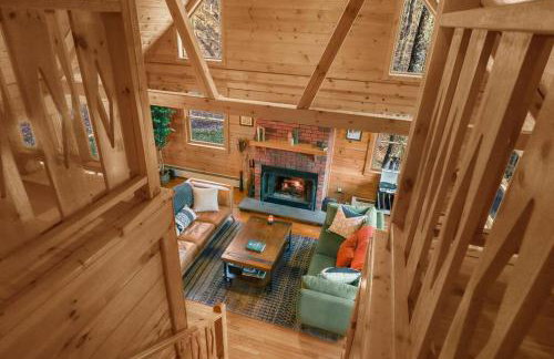 Lakefront Log Cabin, Private Lake Access w/Peloton - Foto 53