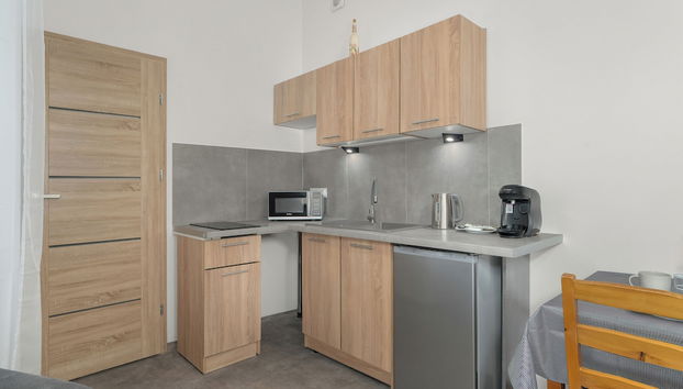 Grey and Beige Poznan Studio by Renters - Foto 5, Cocina privada