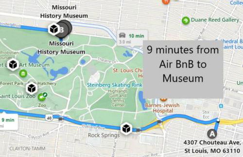 St Louis Tower Grove Two-Story Townhome Perfect for Groups Side B - Photo 24