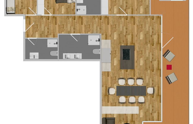 Luxus Penthouse Zentral - Foto 16