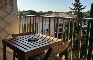 Studio proche de la mer, piscine, climatisation et wifi - Foto 20