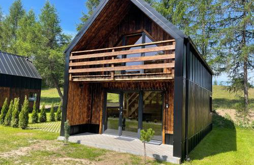 Przystanek Kistówko komfortowe domki z jacuzzi, staw wędkarski, kominek, las, przestrzeń - Foto 7