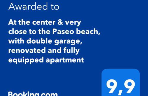 At the center & very close to the Paseo beach, with double garage, renovated and fully equipped apartment - Photo 2