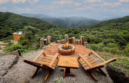 Linda cabana com jacuzzi na montanha VST013 - Photo 8