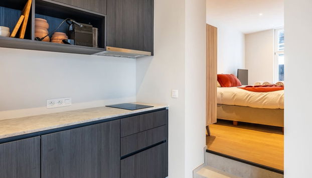 Stylish Studio in the Vibrant Heart of Ghent - Foto 4, Habitación