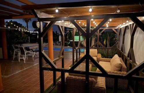 Casa Piedra, Luxury Family Front Line Golf, Hot Tub,Pool Table, 8 pers, Caleta de Fuste - Foto 47