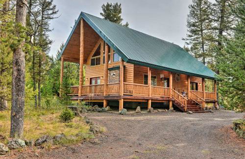 Island Park Cabin with Stunning Forest Views! - Foto 1