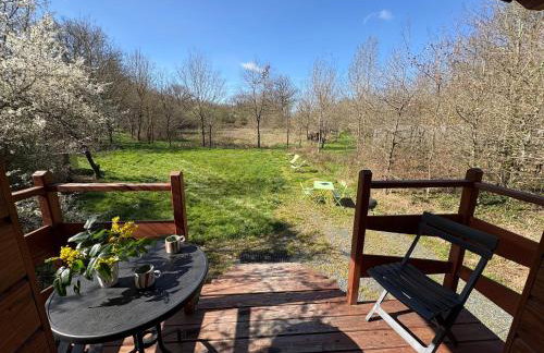 Évasion romantique en roulotte autonome avec confort moderne en pleine nature - FR-1-591-552 - Foto 9