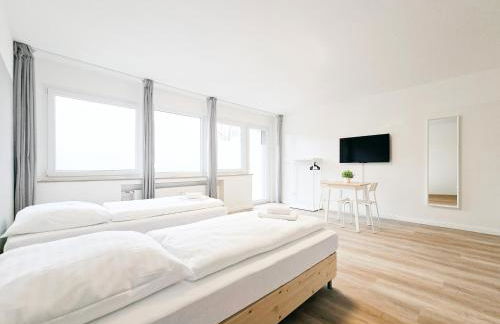 Tolstov Apartments - Studio Apartment with Balcony - 25 Min Messe DUS - Photo 5