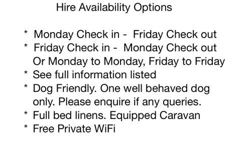 Dog Friendly Lovely Caravan 4 Berth Towyn North Wales Read full host details before booking Mon in to Fri out Fri in to Mon out Mon to Mon Fri to Fri ONLY - Foto 2