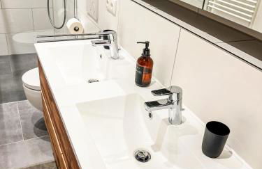 Deluxe-Wohnung in Wasserburg Bahnhof - 94m2 - Smart TV - Terrasse - NEU - Foto 12