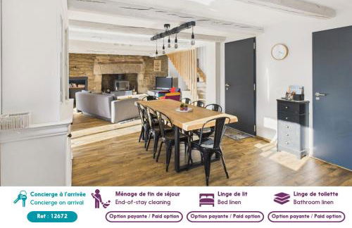 Plein centre - Grande maison pour 10 avec jardin - Foto 2