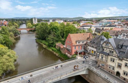 Altstadt Apartment am Wasser mit großem Garten - Photo 15
