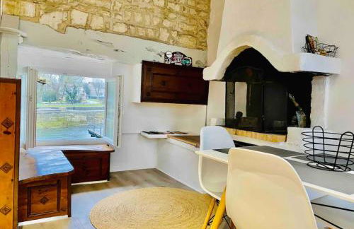 Le Quai 2, ancien Moulin au Bord de la Charente - Charme et Sérénité à Jarnac - Foto 9