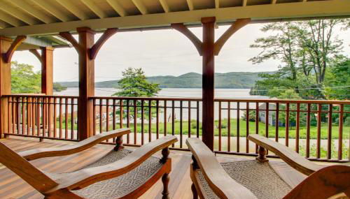 Serene Silver Bay Home on Lake George with Boat Slip - Foto 2