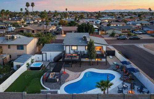 Piece of Paradise - Pool Games Fire Pit Hot tub - Foto 46