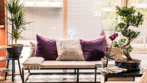 Zona de estar del vestíbulo