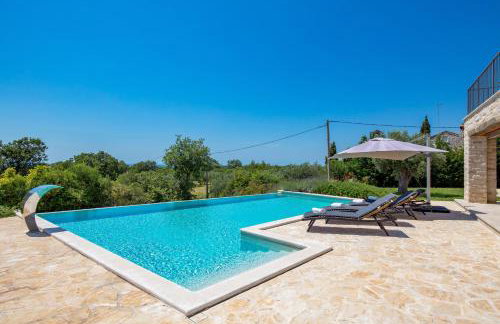 Villa Plava with Panoramic Seaview and big pool - Foto 46