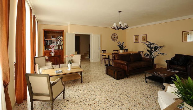 Zona de estar del vestíbulo