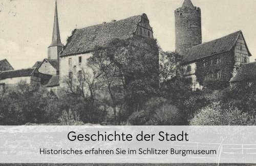 STORCHENNEST - Scandi Style - in der historischen Hinterburg Schlitz - mit Aufzug, Parkplatz & Garten - nahe Fulda und Bad Hersfeld - Foto 26