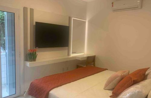 Apto22-Lindo -3 quartos- em Santos-SP com ar condicionado - Foto 12